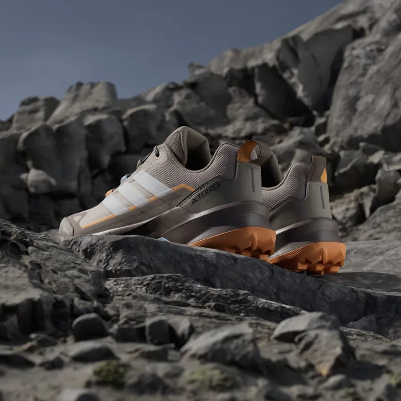 Adidas Terrex Skychaser AX5 GORE-TEX Hikingschoenen Wonder Taupe / Off White / Glow Blue (HP7169)