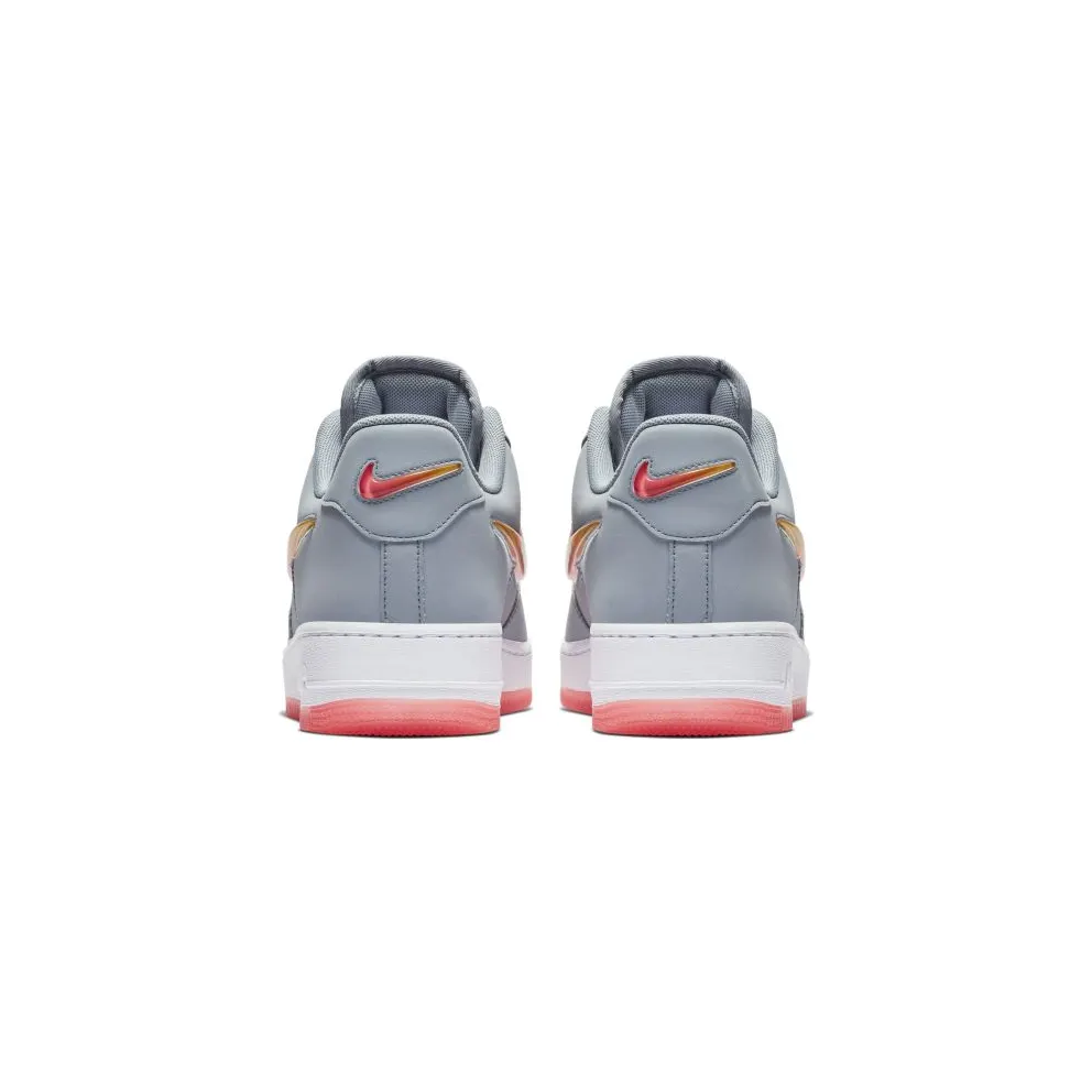 Nike Air Force 1 Low Jelly Jewel Obsidian Mist Obsidian Mist/University Gold-White-Hot Punch (AT4143-400)