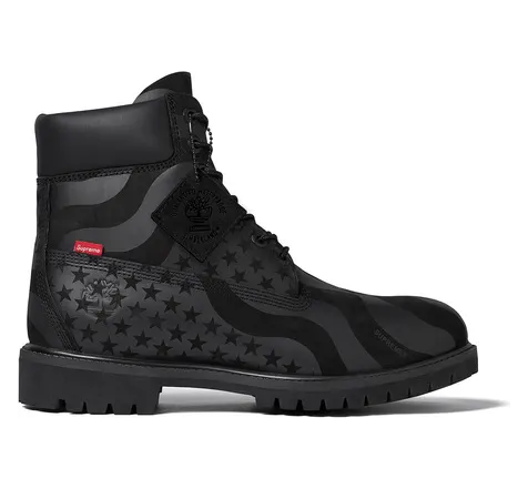 Timberland 6″ Boot Supreme Stars & Stripes Black