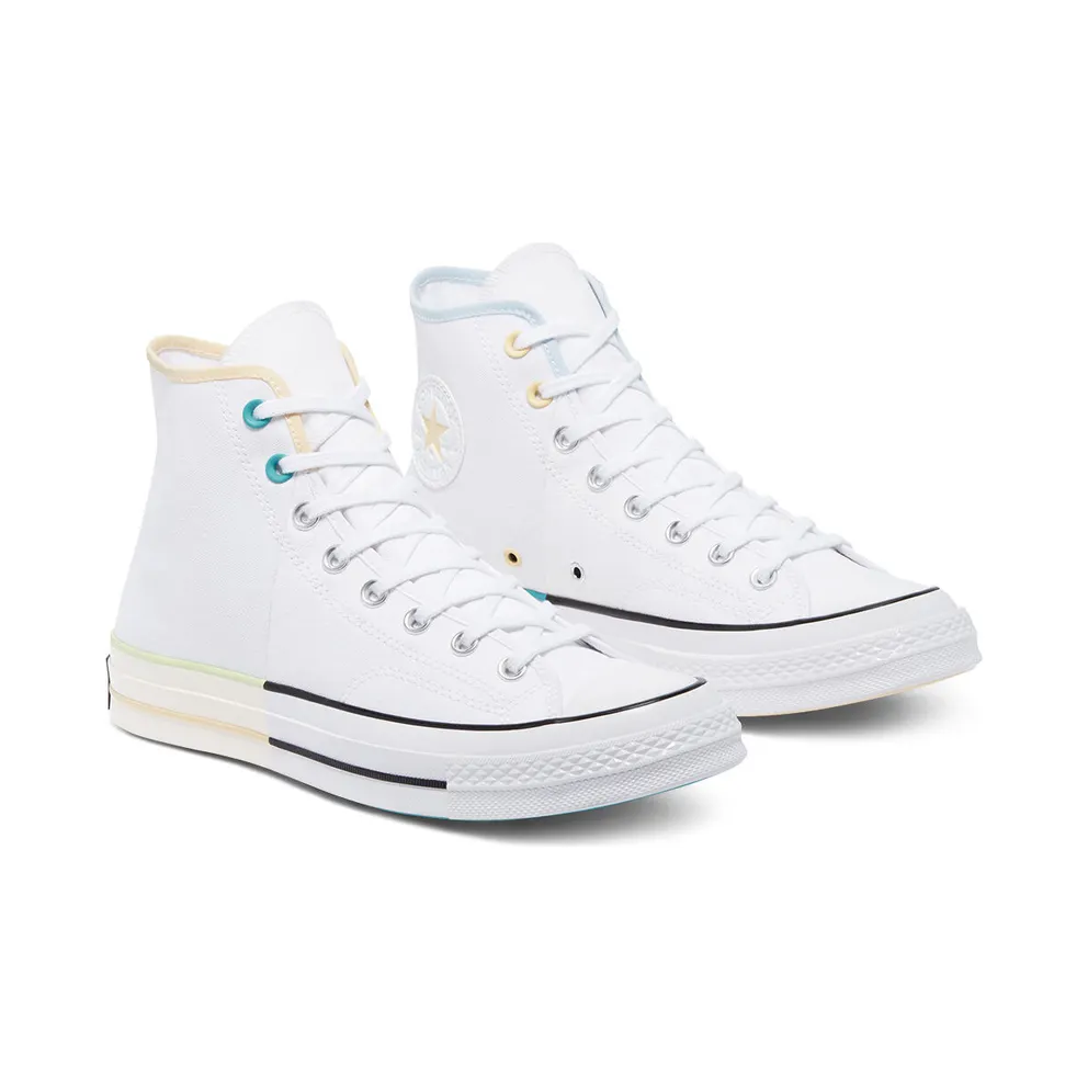 Converse White Pack Chuck 70 High Top White/chambray Blue/banana Cak (171179C)