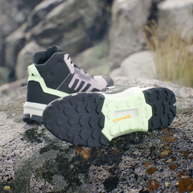adidas Terrex AX4 Mid GORE-TEX Hiking Preloved Fig / Core Black / Green Spark (IE2577)
