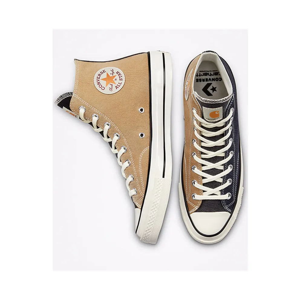 Converse Chuck Taylor All-Star 70s Renew Hi Carhartt WIP Brown/Black-Navy (168156C)