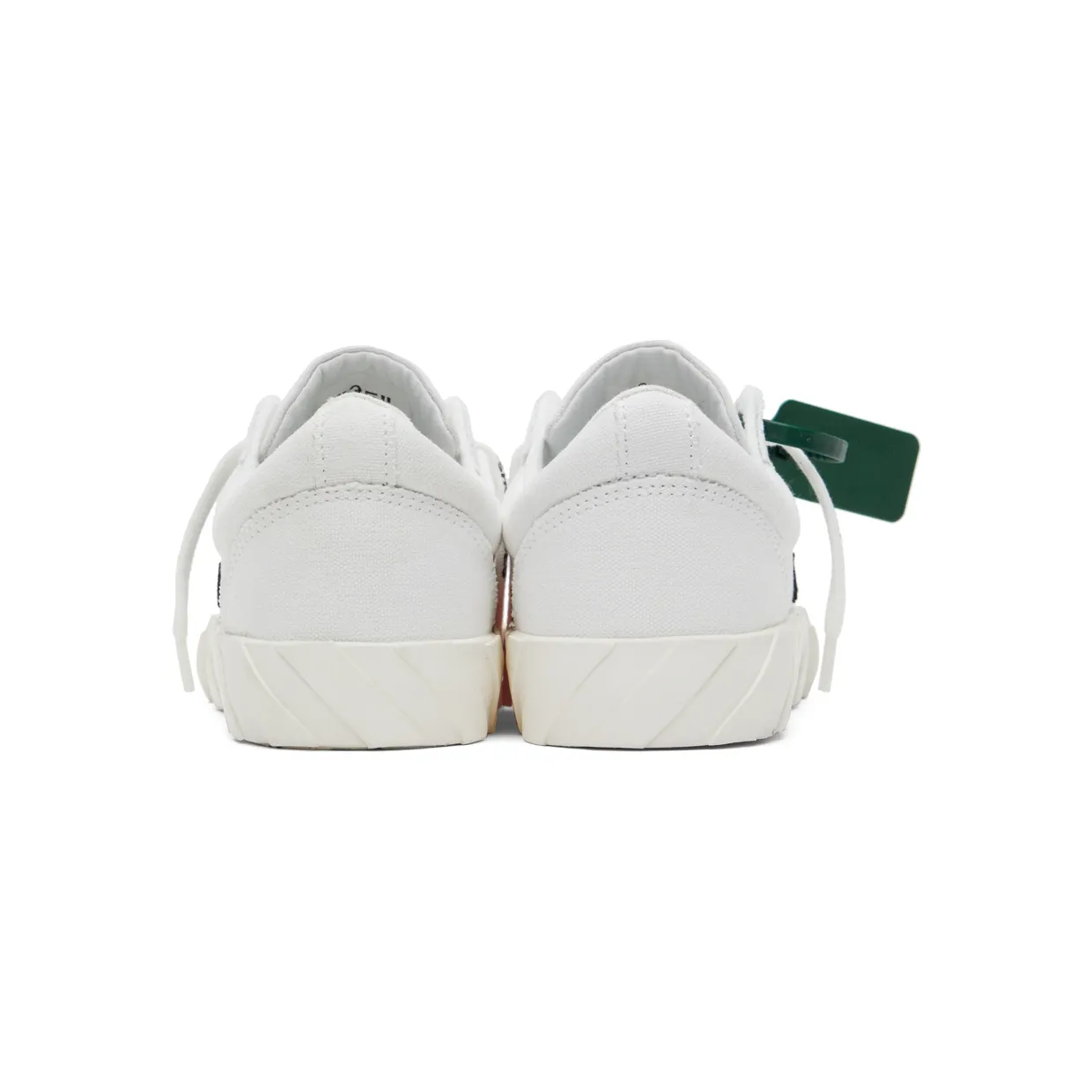 Off-White White Vulcanized Low Sneakers (OWIA272C99FAB0020110) (2)