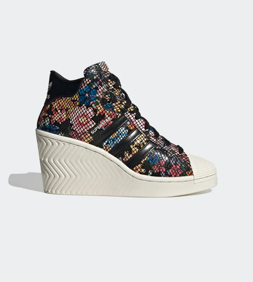 adidas Superstar Ellure Core Black / Off White / Red (FW3201)
