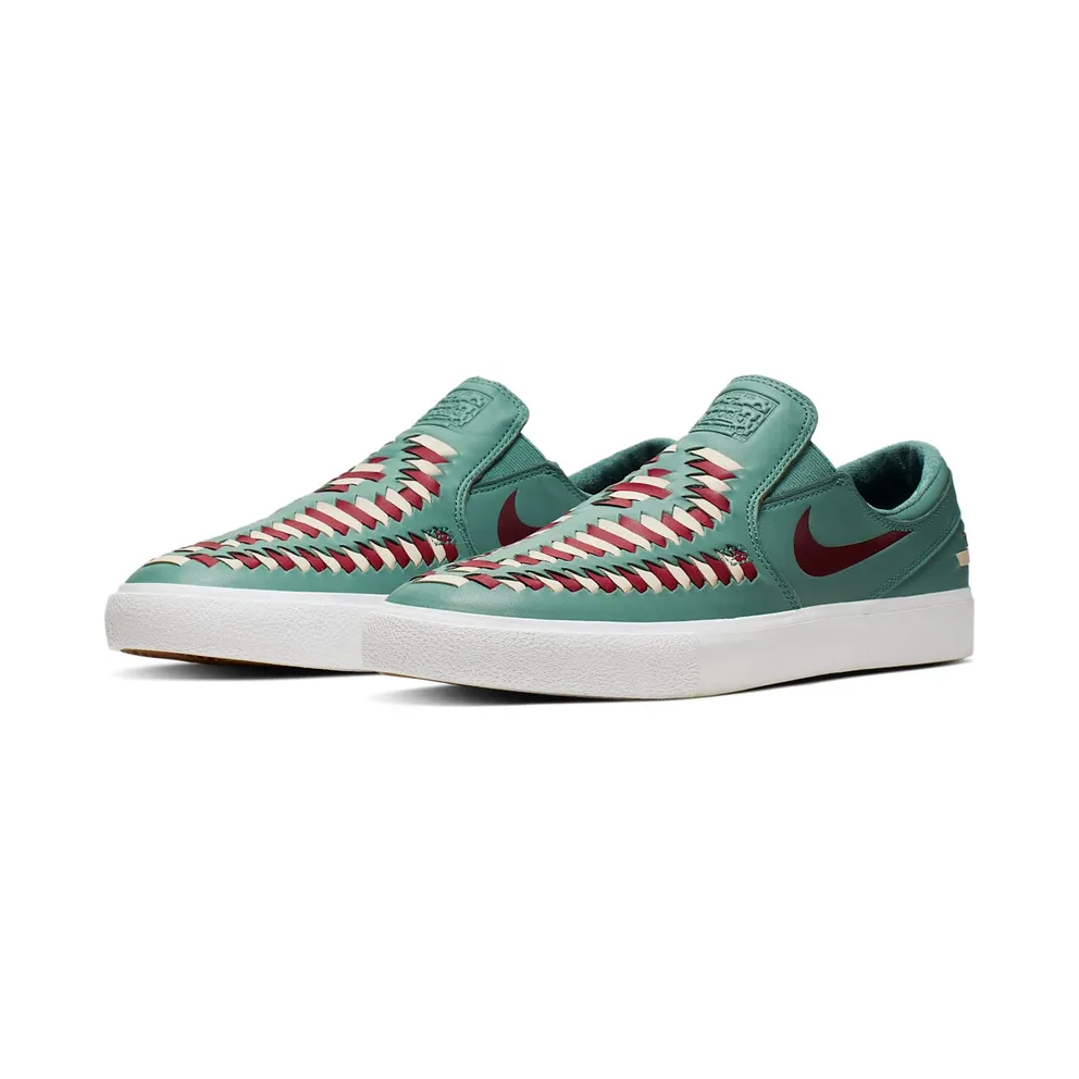 Nike SB Zoom Stefan Janoski Slip RM Crafted Woven Bicoastal Bicoastal/Desert Sand-Team Red-Team Red (AR4883-300)