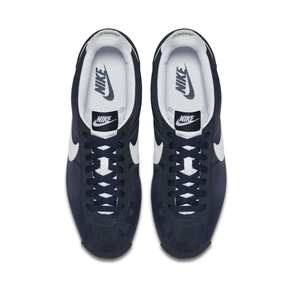 Nike Classic Cortez Nylon Obsidian / White (807472-410)