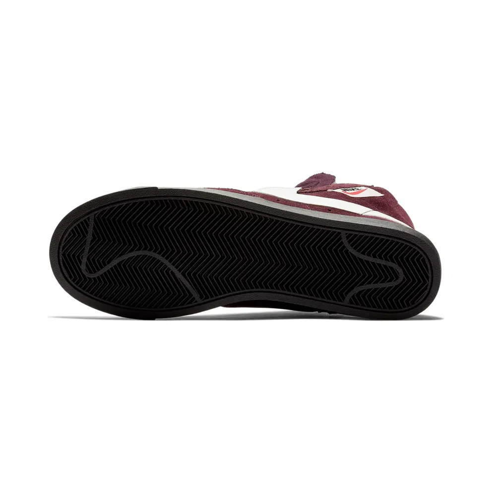 Nike Blazer Mid Rebel Burgundy Crush (W) Burgundy Crush/Summit White-Black-Burgundy Ash (BQ4022-600)