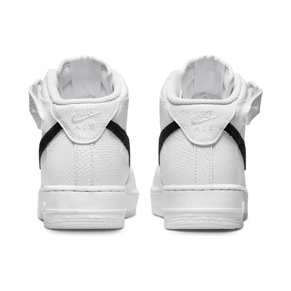 Nike Air Force 1 Mid ’07 Snakeskin White Black (DZ5211-100)