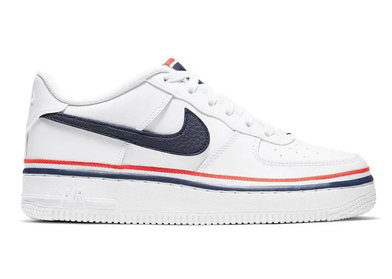 Nike Air Force 1 Low LV8 Ribbon White Blue (CW0984-100)