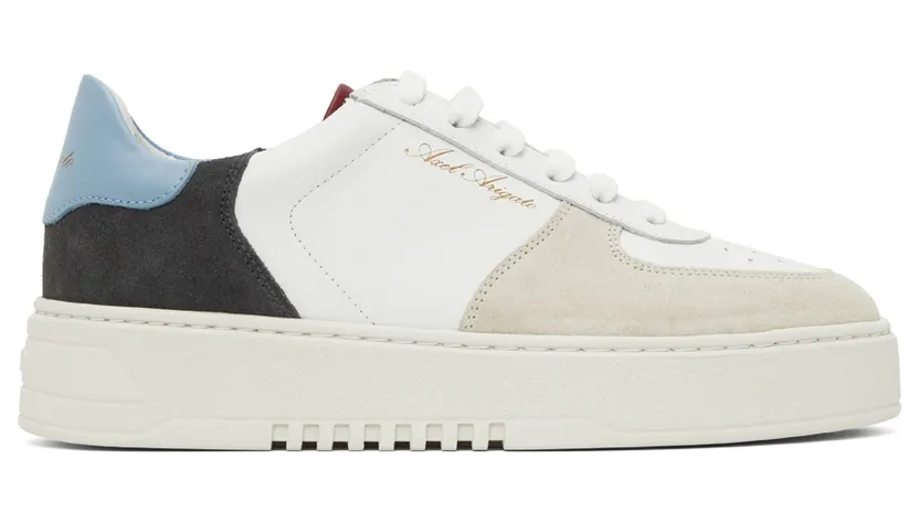 Axel Arigato White & Blue Orbit Sneakers (24001)