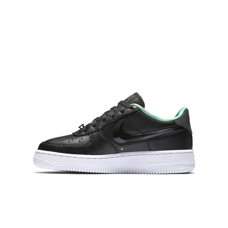 Nike Air Force 1 Low Northern Lights (GS) Black/Black-White (845077-001)