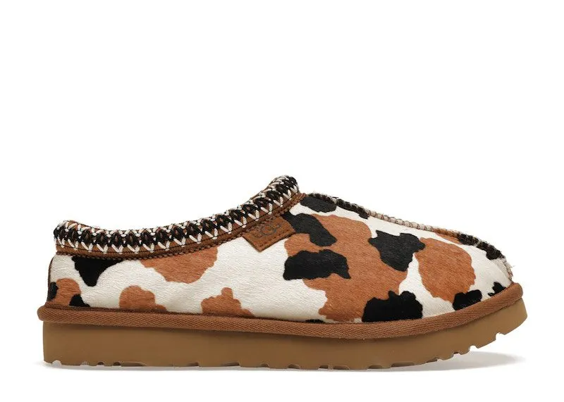 UGG Tasman Slide Cow Print Chestnut (1120917-CHE)
