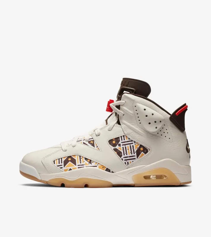 Air Jordan 6 ‘Quai 54’ Sail Brown (2020) (CZ4152-100)