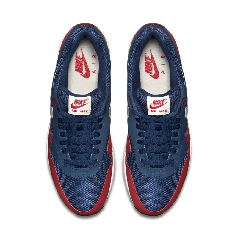 Nike Air Max 1 Midnight Navy Red Midnight Navy/University Red (537383-400)