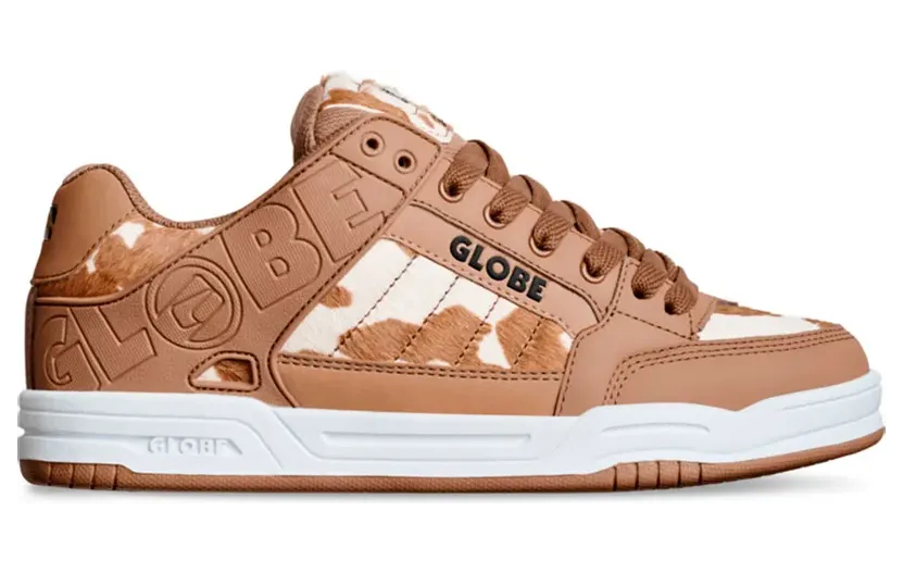 Globe Tilt brown/white cow (GBTILT-29144)