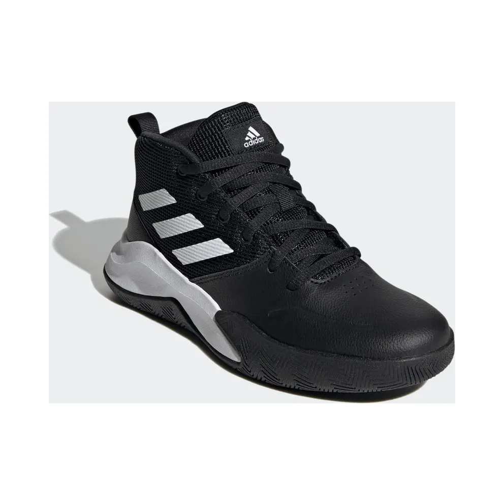 adidas Own the Game Wide Core Black / Cloud White / Cloud White (FV9451)