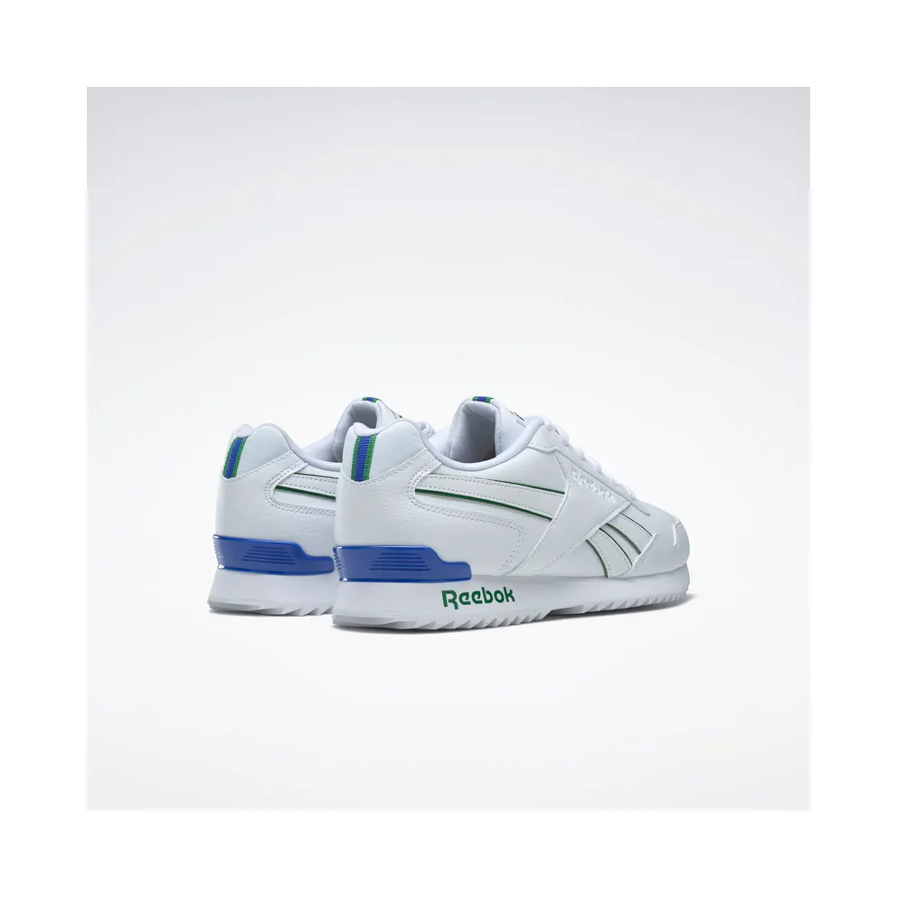 Reebok Royal Glide Ripple Clip Cloud White / Glen Green / Court Blue