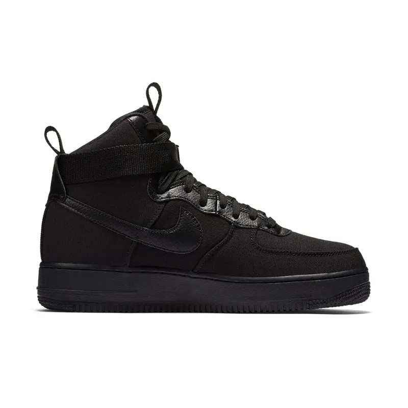 Nike Air Force 1 High ’07 Canvas Black Black Anthracite (AH6768-001)