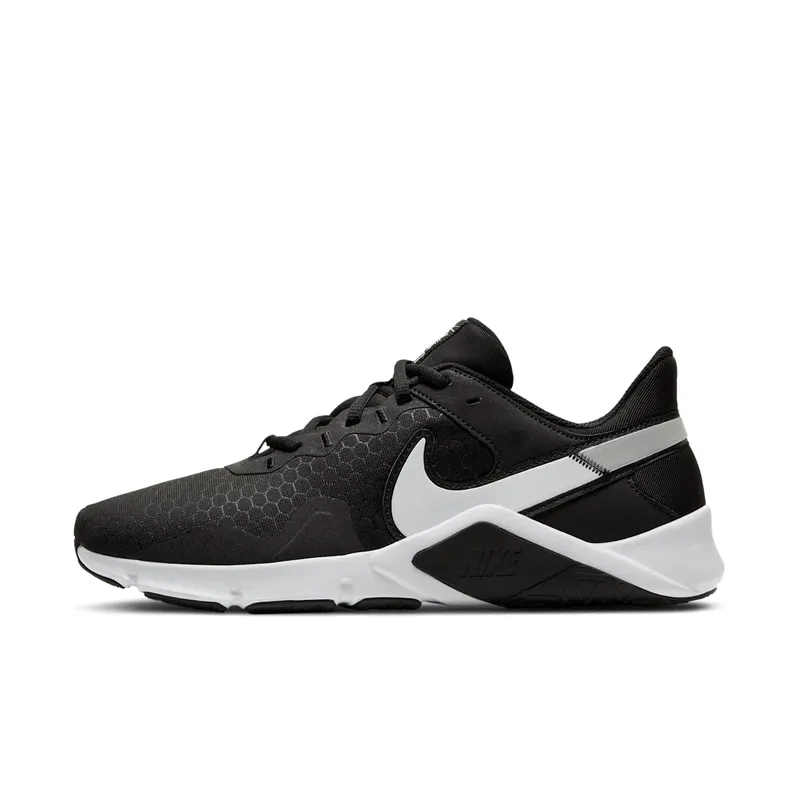 Nike Legend Essential 2 Black White Black/Metallic Silver/White (CQ9356-001)