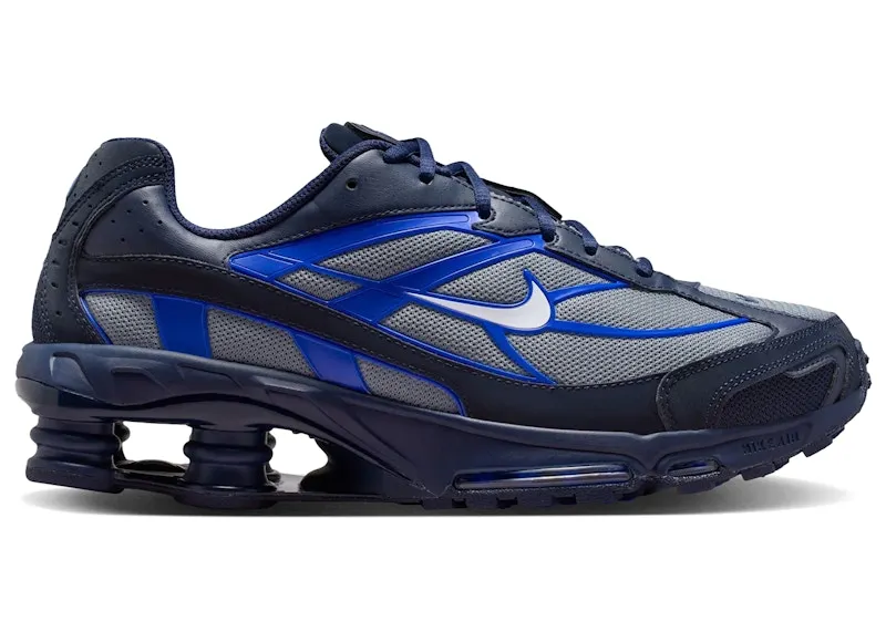 Nike Shox Ride 2 Cool Grey Dark Obsidian Game Royal (IR0047-002)