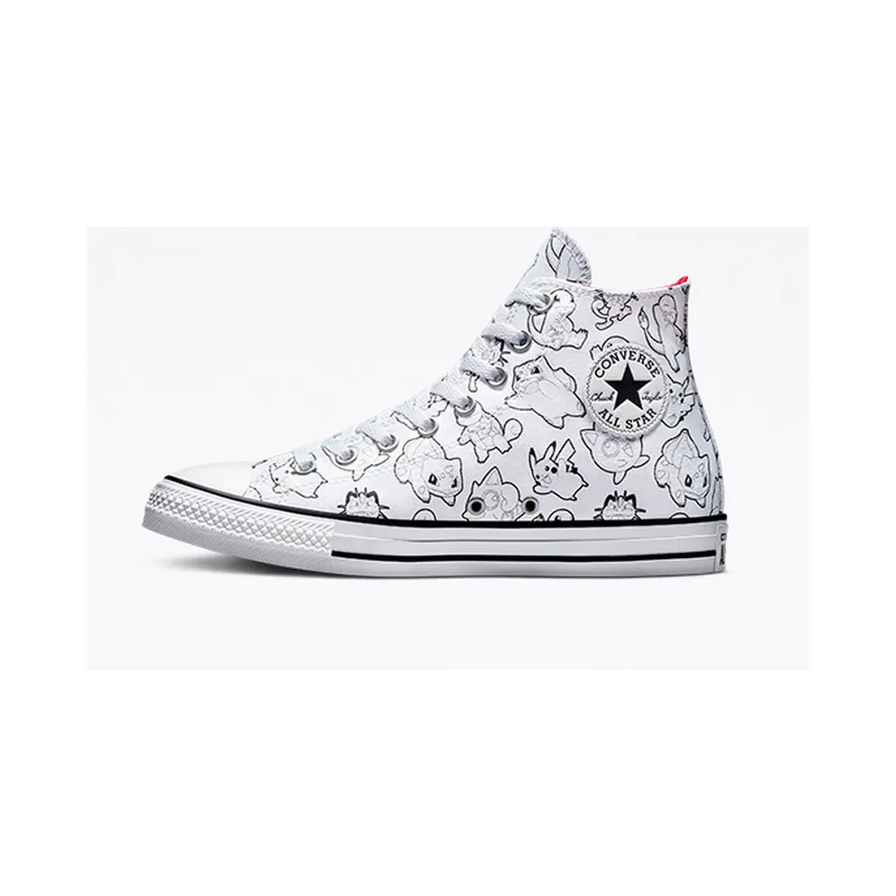 Converse Converse x Pokémon Poké Ball Chuck Taylor All Star White/black/university Red (A01651C)