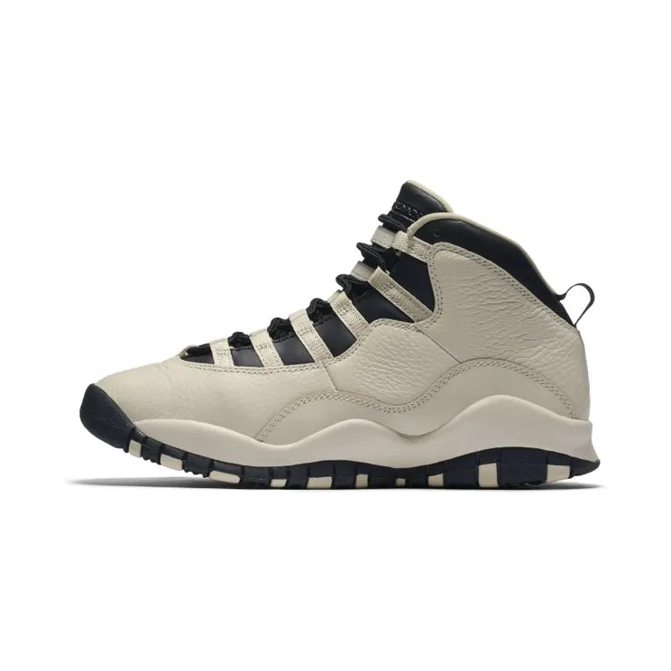 Air Jordan 10 Retro PREM GG “Pearl White / Black” (832645-207)