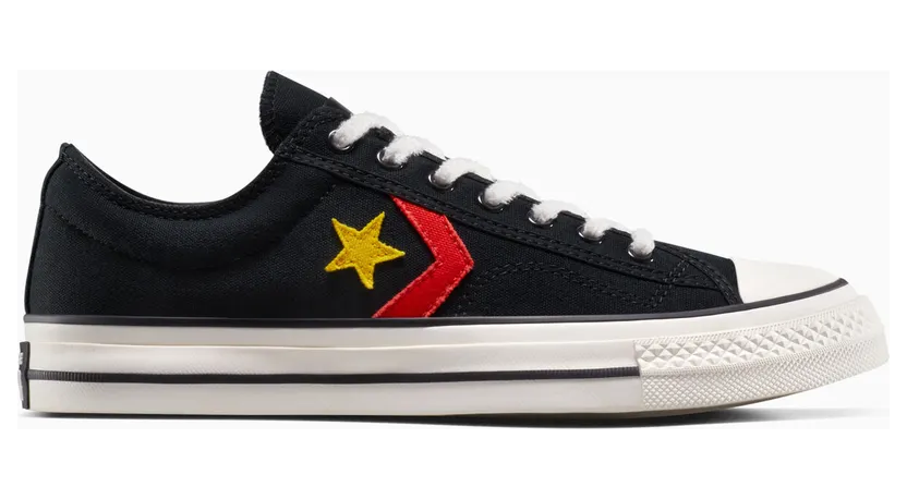 Converse x Daily Paper Star Player 76 Black/Fern Green/Cyber Yellow (A13860C)