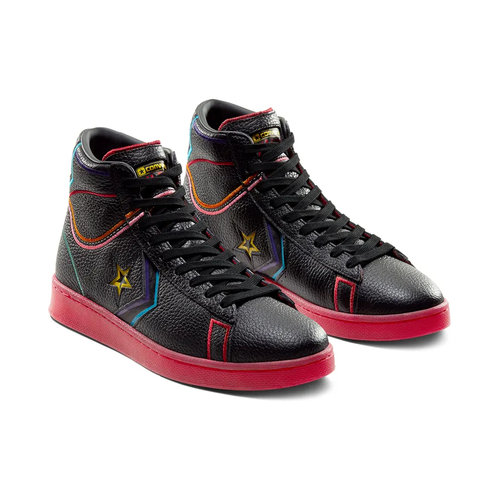 Converse Pro Leather Mid Chinese New Year (2020) Black/Multi-Red (167332C)