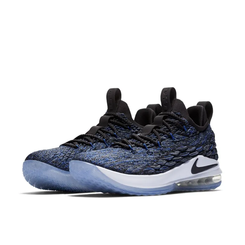 Nike LeBron 15 Low Signal Blue Signal Blue/Thunder Grey-Black (AO1755-400)