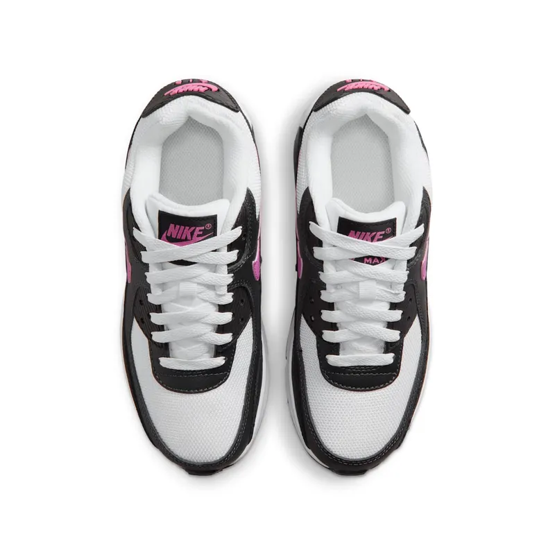 Nike Air Max 90 White/Black/Anthracite/Playful Pink (IQ0098-104)