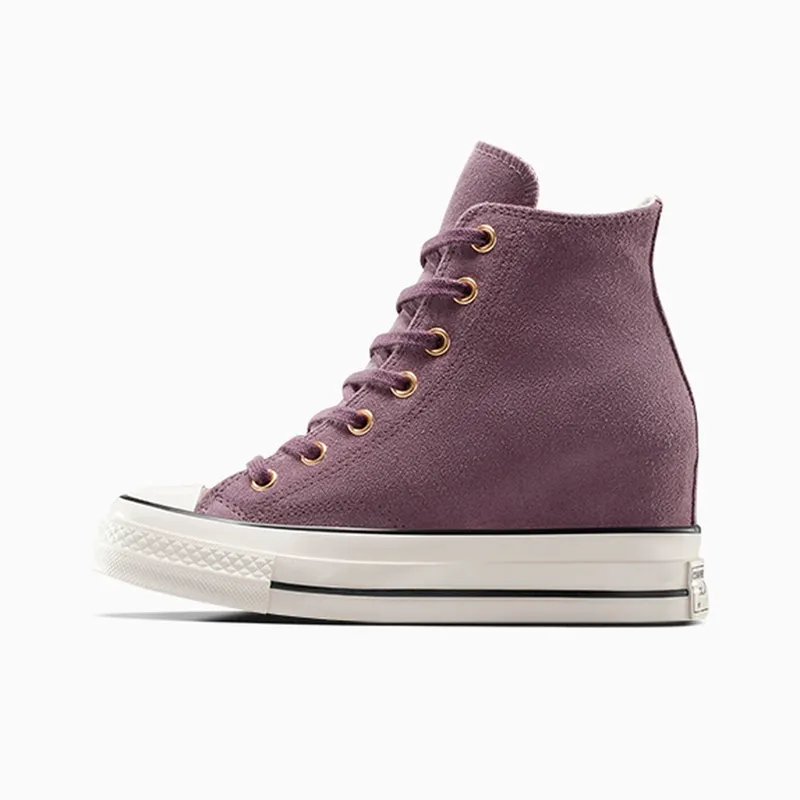 Converse Chuck 70 Wedge Platform Suede Trail Mixed/Egret/Black (A13834C)