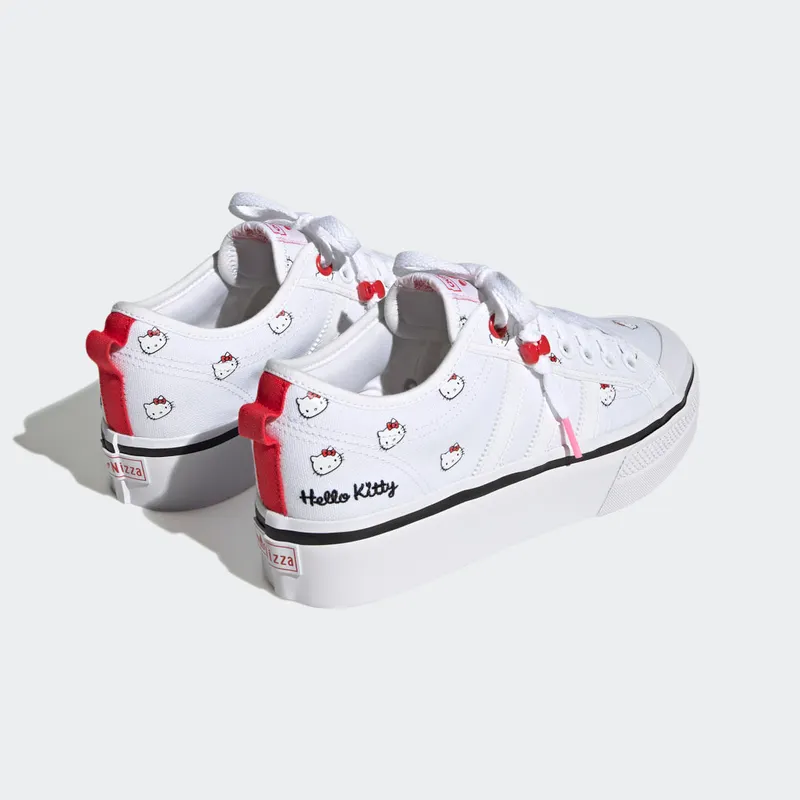Adidas Nizza Platform Core White / Core White / Core Black (HQ6239)