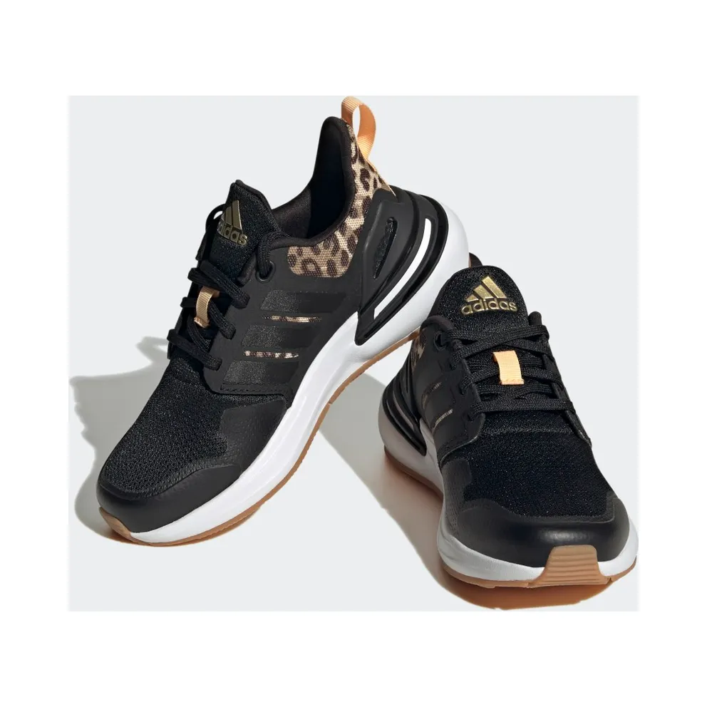 Adidas Rapidasport Bounce Sport Running Lace Core Black / Core Black / Gold Metallic (FZ6346)