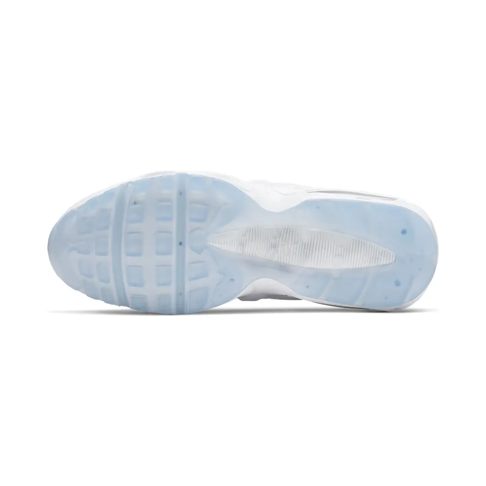Nike Air Max 95 White Reflect Silver White/Pure Platinum-Reflect Silver-White (749766-115)