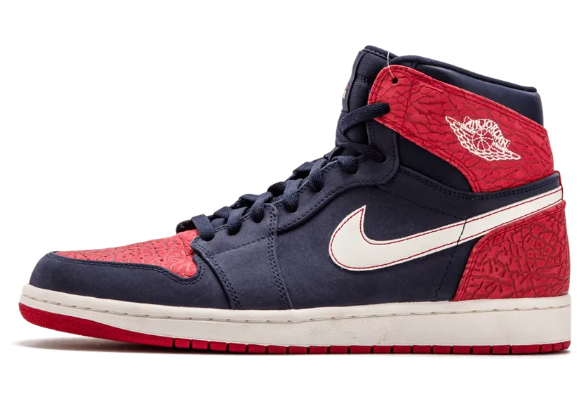 Air Jordan 1 Retro High ‘Election Day’ Obsidian/Gym Red-Sail (332550-401)