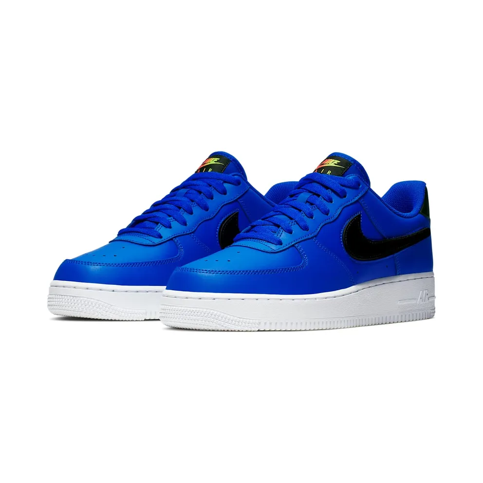 Nike Air Force 1 Low Removable Swoosh Pack Blue Racer Blue/Vapor Green-Black-White (CI0064-400)