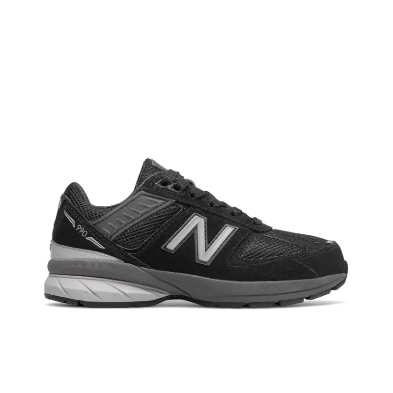 New Balance 990 v5 Black (PS) Black/Black (PC990BK5)