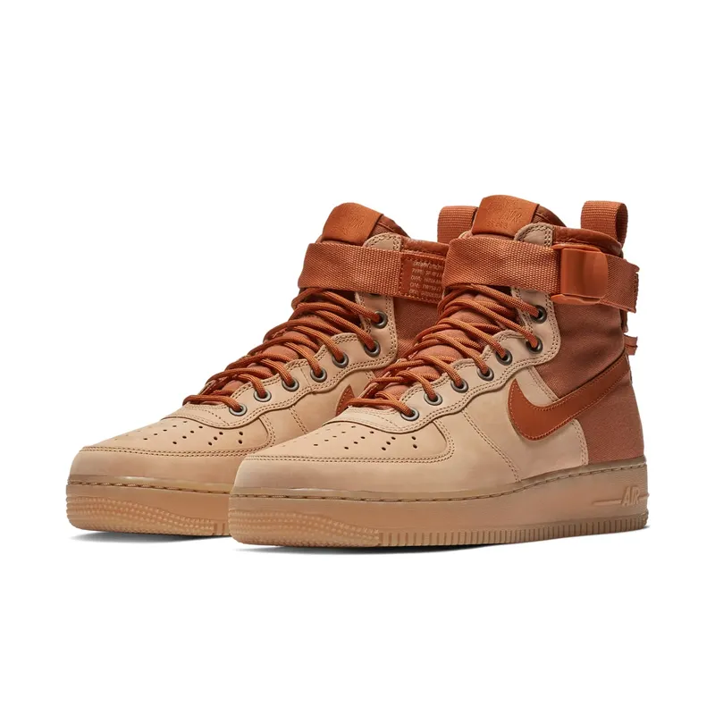 Nike SF Air Force 1 Mid Premium Praline Praline/Gum Light Brown/Dark Russet (AA1129-200)