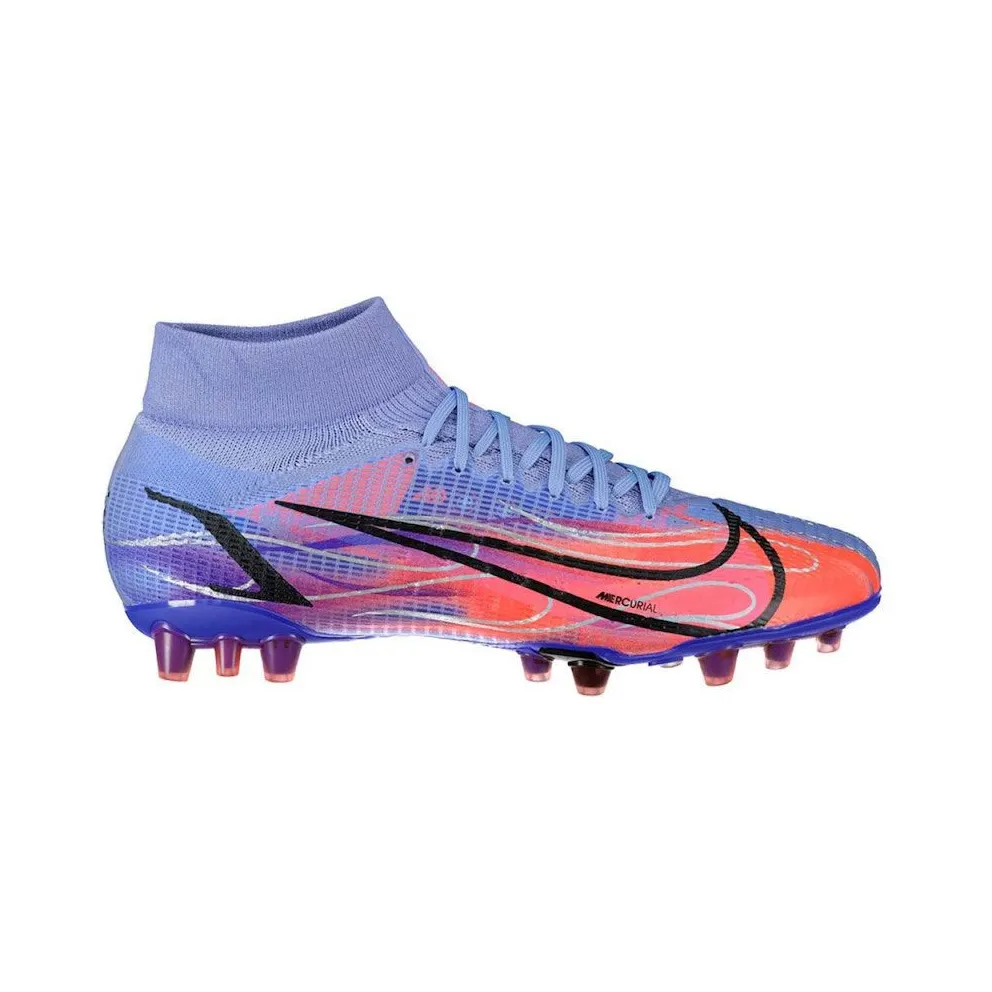 Nike Mercurial Superfly 8 FG Kylian Mbappe Flames (Purple Sole) (DJ3977-506)