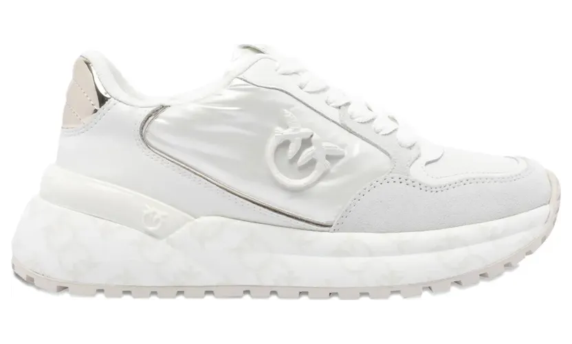 PINKO Chunky sneakers met logodetail – Wit (SS0055P106)