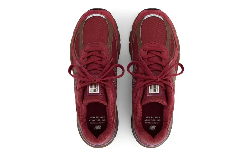 New Balance 990v4 Made in USA “Monarch Burgundy” (U990BR4): het bordeaux paar dat je op 24 september niet mag overslaan (2)