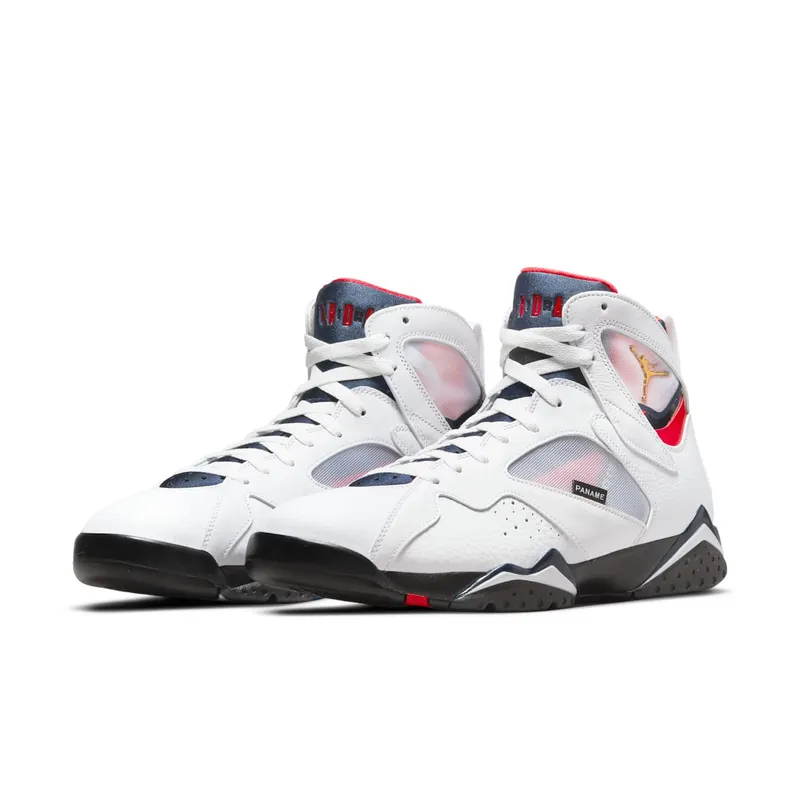 Air Jordan x PSG Retro 7 (2021) – “White / College Navy / Sport Royal / University Red” (CZ0789-105)