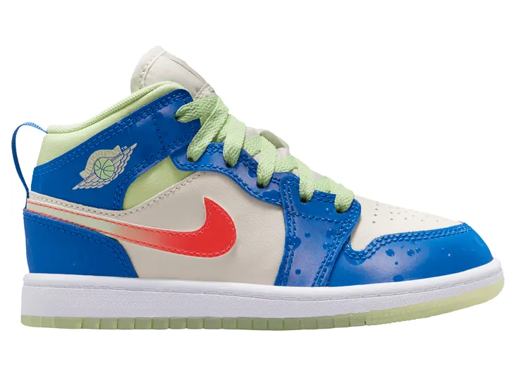 Jordan 1 Mid SE Game Royal Barely Volt Infrared