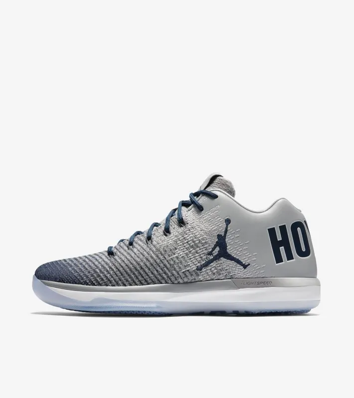 Jordan XXX1 Low Georgetown Wolf Grey/College Navy-White (897564-007)