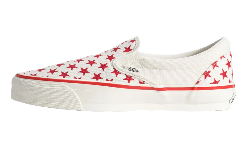 Vans Classic Slip-On 98 LX “STARS RACING RED / MARSHMALLOW” (VN000Z7ZBOP)