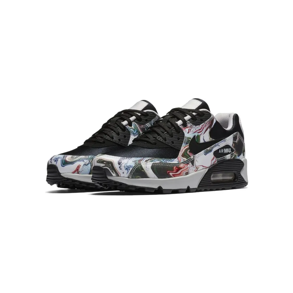 Nike Air Max 90 Marble Dye (W) Black/Vast Grey-Black (AO1521-001)