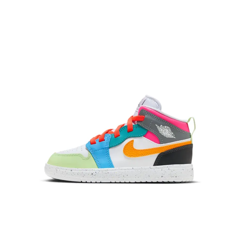 Jordan 1 Mid ALT SE White Dark Shadow Hyper Pink Taxi (FJ3462-100)