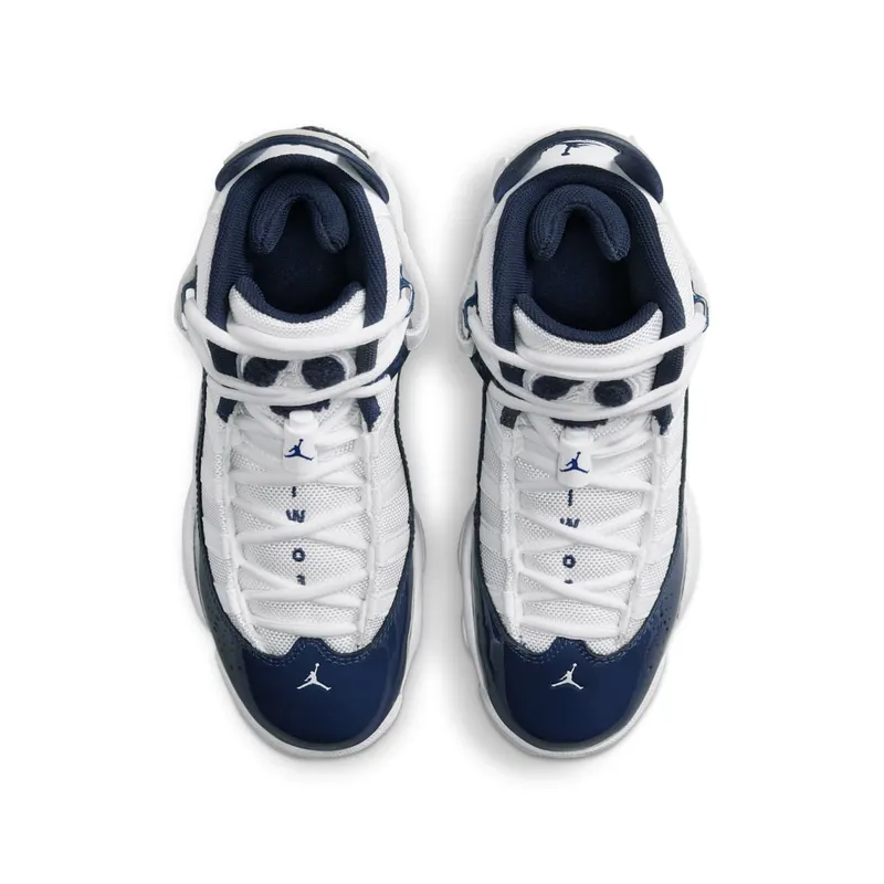 Jordan 6 Rings White Midnight Navy (323419-124)