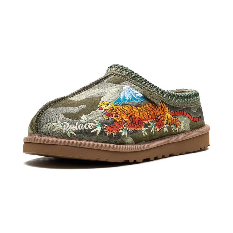 Ugg Tasman Slide “Palace – Burnt Olive Camo” (1172070-GRNC)