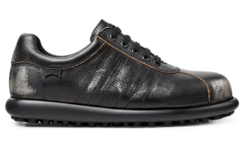Camper Pelotas Ariel leren “Black” (27205321)